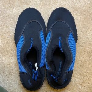 Black and Blue Water Shoes